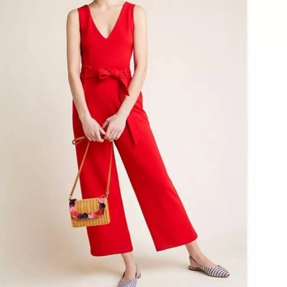 NWT Anthropologie Cathy Structured Jumpsuit